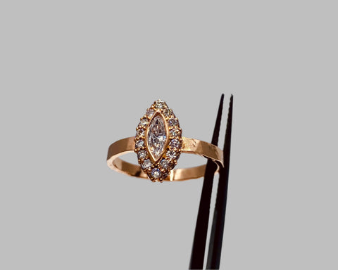 AUDREY'S RING ROSE GOLD