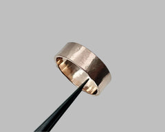 ZEUS RING ROSE GOLD 7MM WIDE