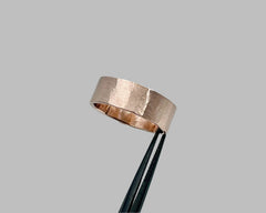 ZEUS RING ROSE GOLD 7MM WIDE