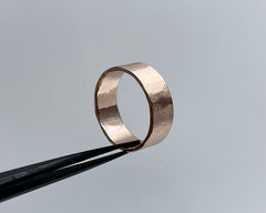 ZEUS RING ROSE GOLD 7MM WIDE