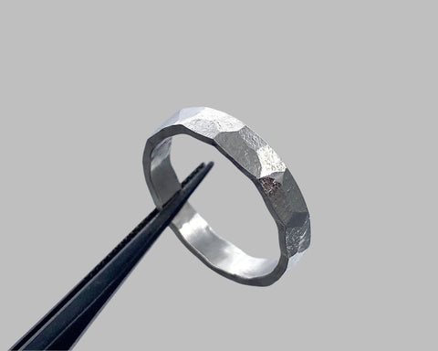 ZEUS RING PLATINUM 3MM WIDE