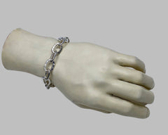 JOLIE LINK #10 BRACELET STERLING SILVER