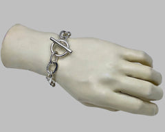 JOLIE LINK #10 BRACELET STERLING SILVER