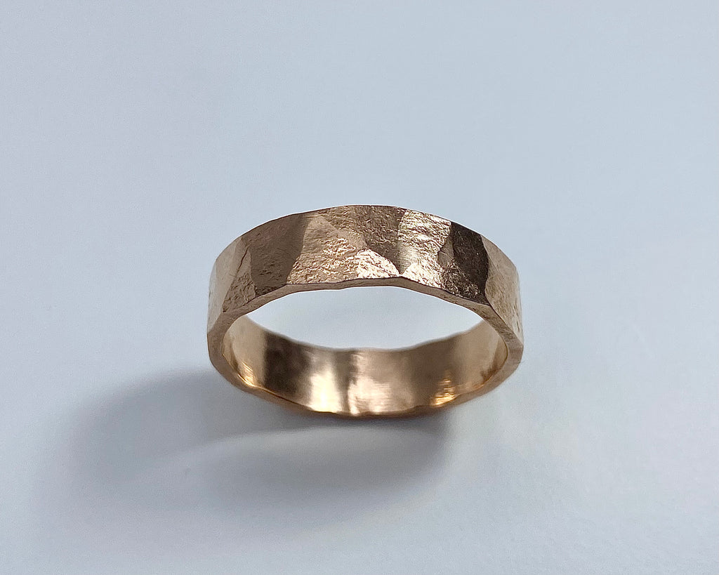 ZEUS RING ROSE GOLD 5MM WIDE