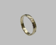 ZEUS RING 3MM WIDE YELLOW GOLD