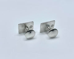 ZEUS SHIRT CUFFLINKS STERLING SILVER