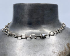 MISTI'S NECKLACE WHITE GOLD AND DIAMOND