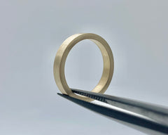 HERA RING 3MM WIDE YELLOW GOLD