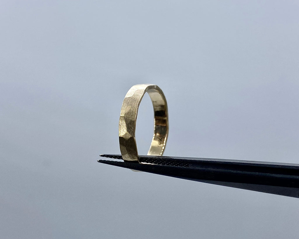 ZEUS RING YELLOW GOLD 3MM WIDE
