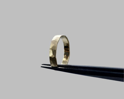 ZEUS RING YELLOW GOLD 3MM WIDE