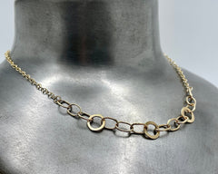 Moon Link ID necklace