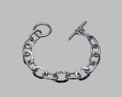 JOLIE LINK #10 BRACELET STERLING SILVER