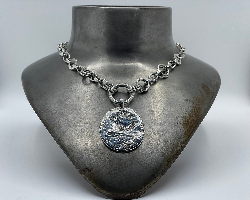 Moon Necklace sterling silver
