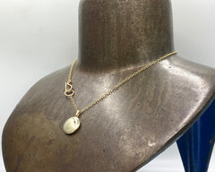 LOCKET NECKLACE YELLOW GOLD