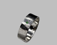 JADE'S RING PLATINUM 6MM WIDE