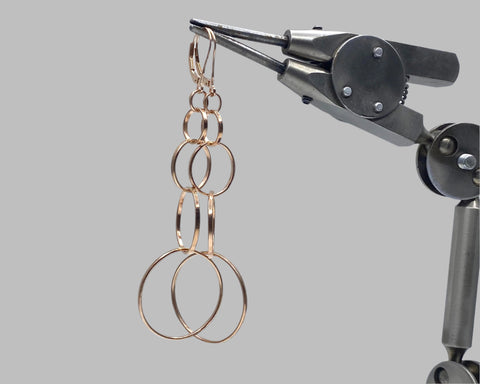 KOSARA EARRINGS - ROSE GOLD