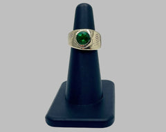 ALLISON'S EMERALD RING YELLOW GOLD