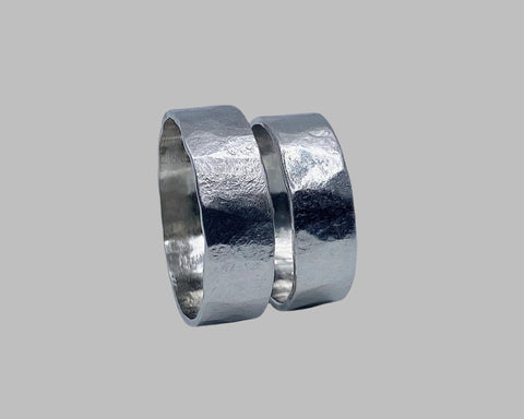 ZEUS RING PLATINUM 7mm WIDE