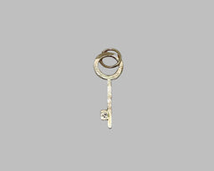 Key Charm  #1 yellow gold