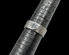 JEFFREY'S RING WHITE GOLD