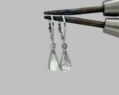 Drop earrings sterling silver