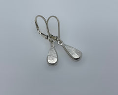 Drop earrings sterling silver