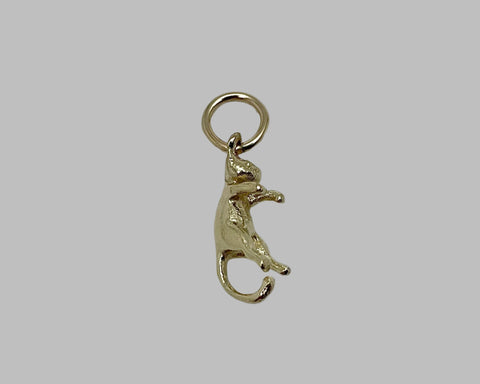 Kitty Pendant Yellow Gold