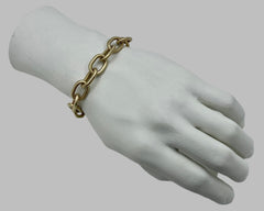 ZEUS  LINK BRACELET YELLOW GOLD