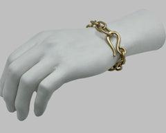 ZEUS  LINK BRACELET YELLOW GOLD