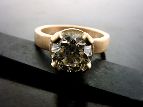 Aleksandra Engagement Ring- Yellow Gold