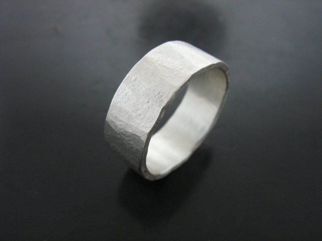 ZEUS RING STERLING SILVER 7MM WIDE