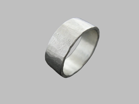 ZEUS RING STERLING SILVER 7MM WIDE