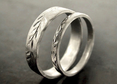 Sara And Bernardo's Wedding Rings
