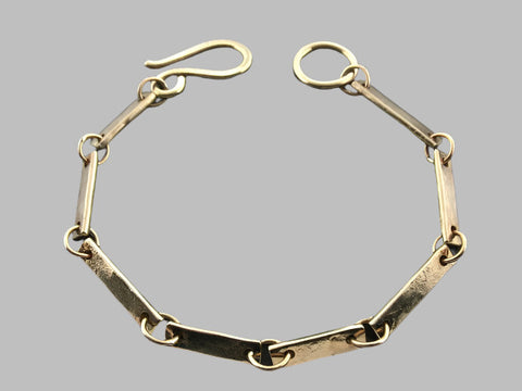 FLAT LINK NUMBER 70 BRACELET